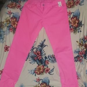 Aeropostale pink jeggings 5/6 5